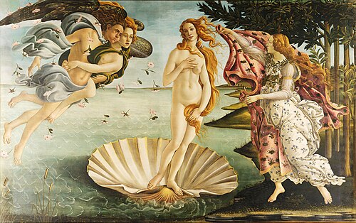 The Birth of Venus, by Sandro Botticelli
