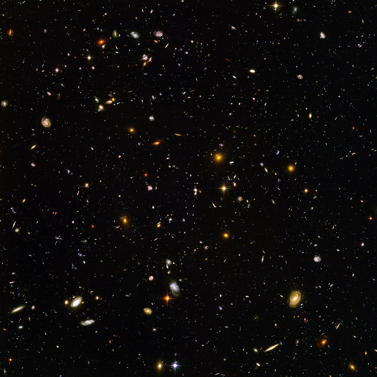 Hubble Ultra-Deep Field, by Hubble Space Telescope (NASA / ESA)