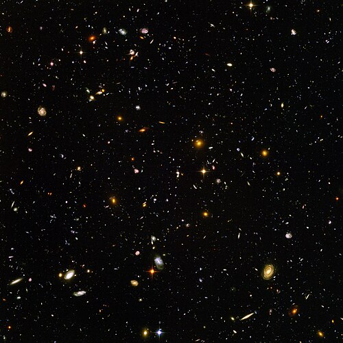 Hubble Ultra-Deep Field, by Hubble Space Telescope (NASA / ESA)