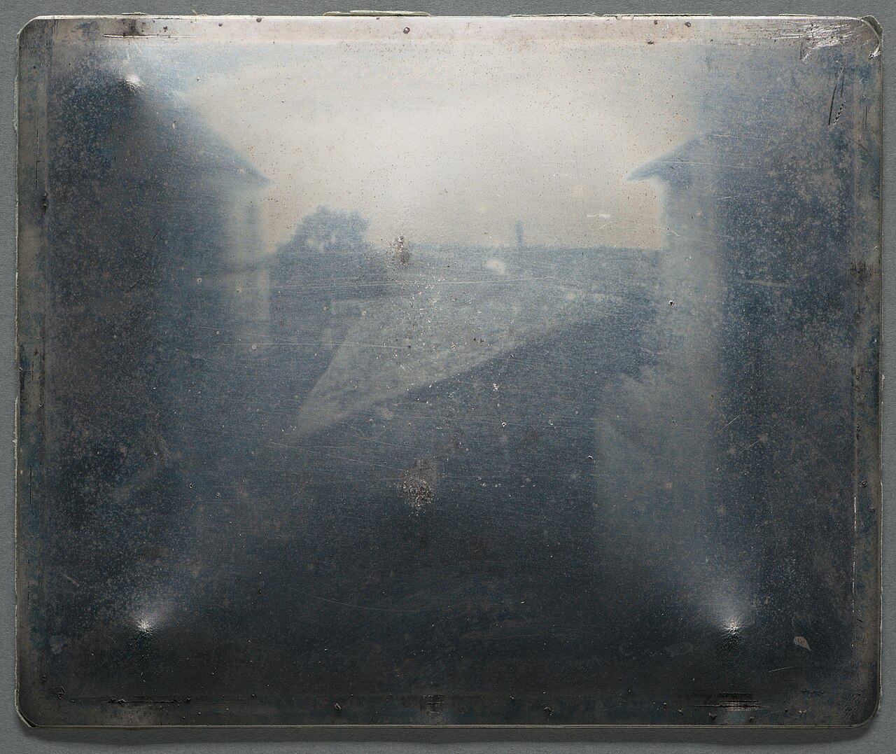 View from the Window at Le Gras, by Nicéphore Niépce