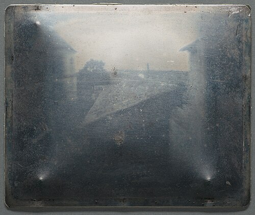 View from the Window at Le Gras, by Nicéphore Niépce