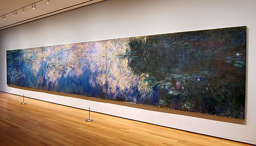 Water Lilies (Reflections of Clouds on the Water-Lily Pond), by Claude Monet