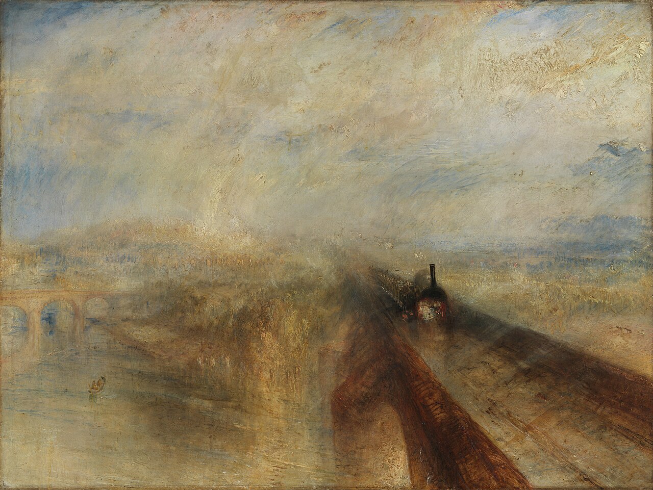 Rain, Steam and Speed — The Great Western Railway, by J. M. W. Turner