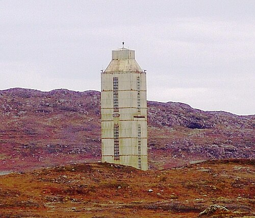 The welded metal cap sealing the Kola Superdeep Borehole