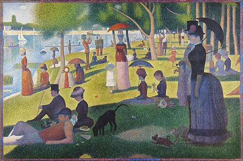 A Sunday on La Grande Jatte, by Georges Seurat