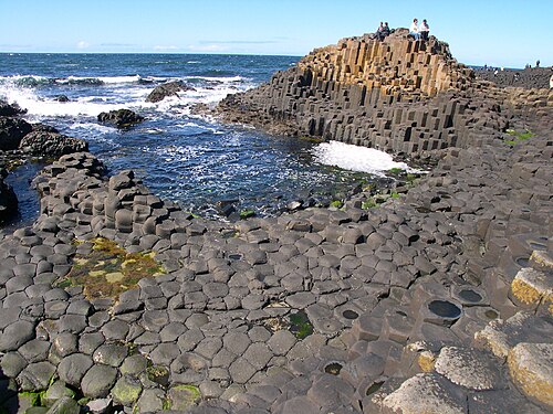 The Giant’s Causeway, by Photograph by code poet