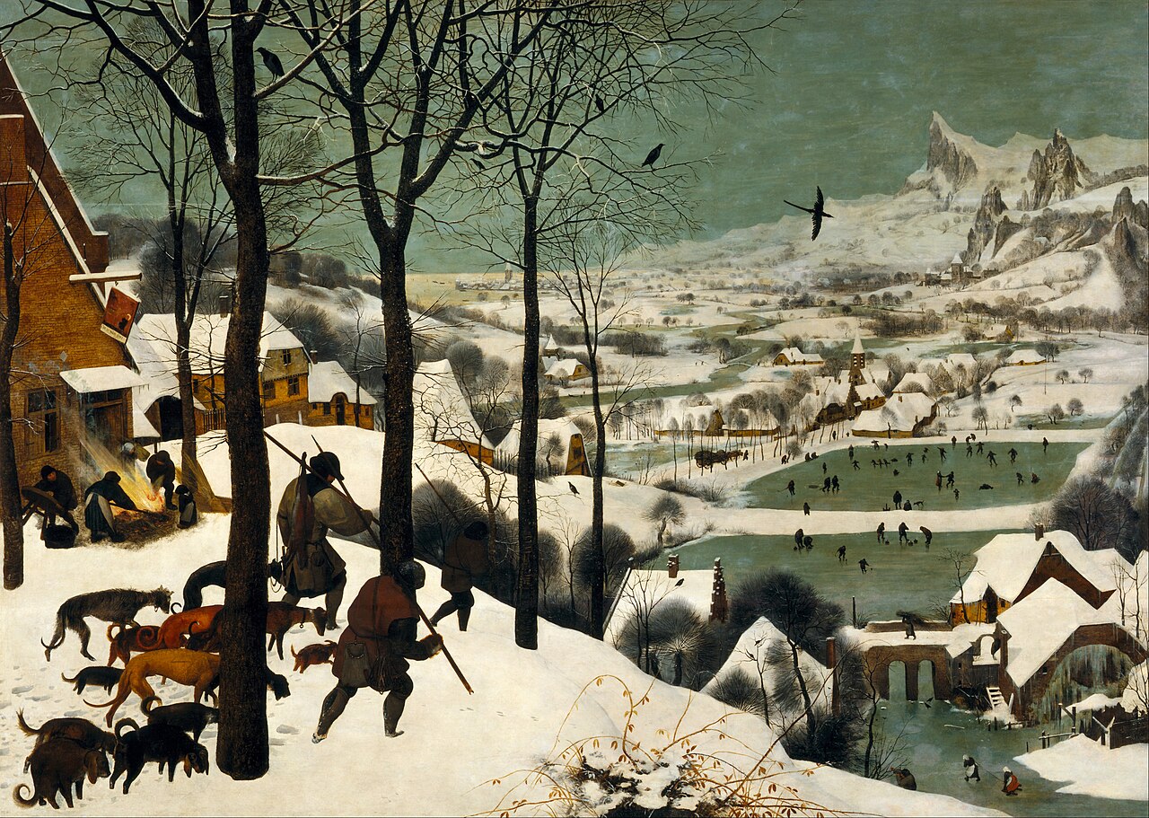 Hunters in the Snow, by Pieter Bruegel the Elder