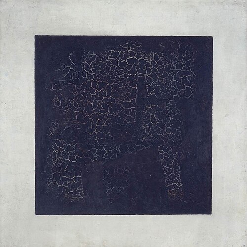 Black Square, by Kazimir Malevich
